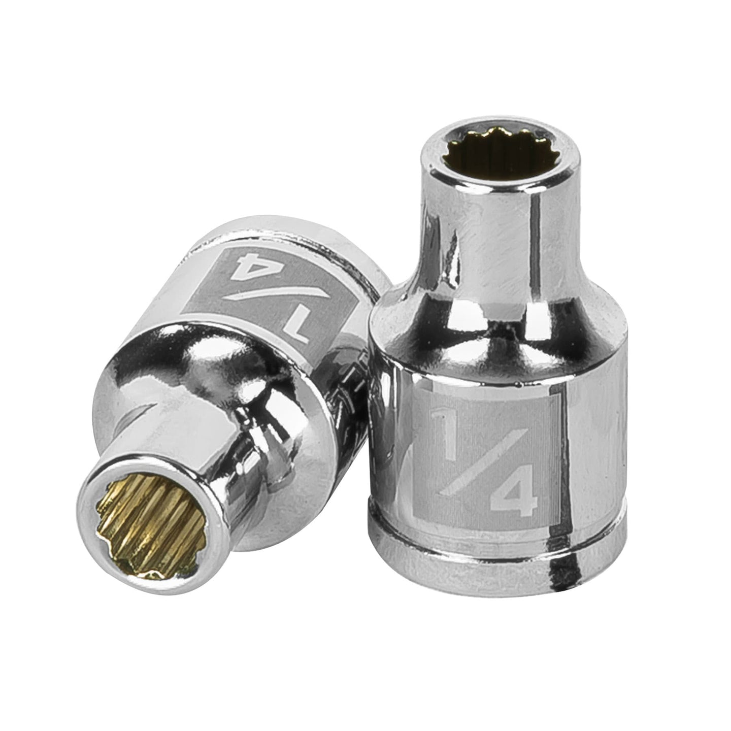 D-3808 Dado de 1/4", 12 puntas, cuadro 3/8", Truper