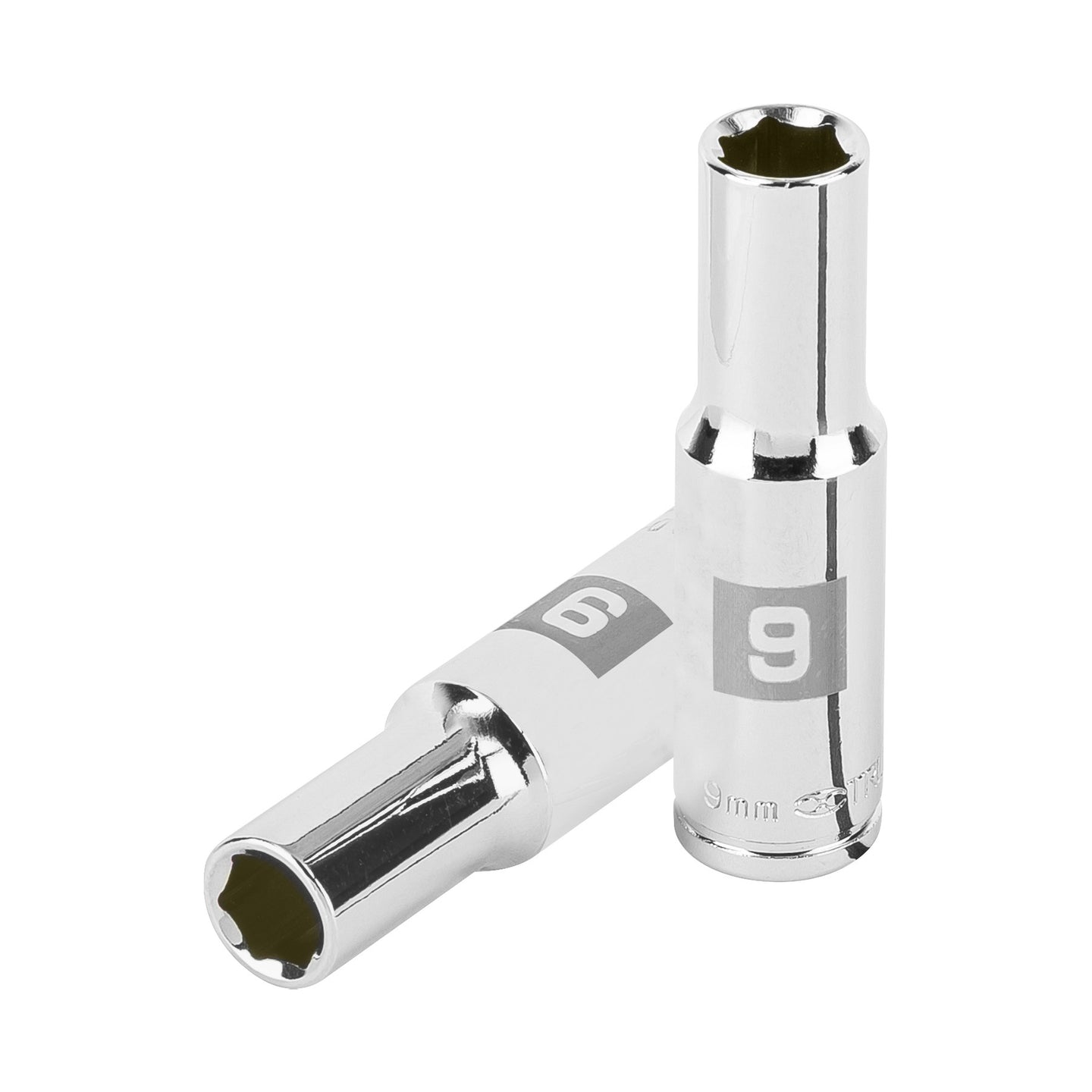 D-3809-HM-L Dado largo de 9 mm, 6 puntas, cuadro 3/8", Truper