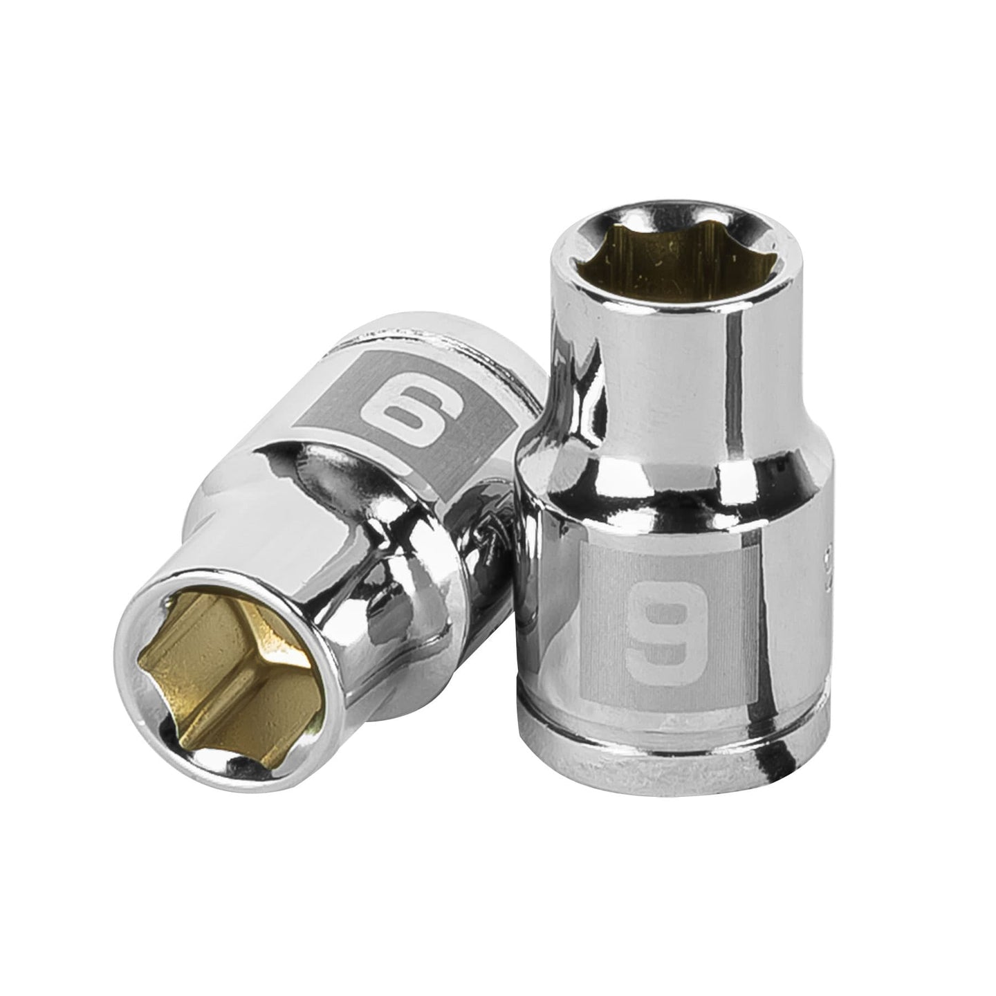D-3809-HM Dado de 9 mm, 6 puntas, cuadro 3/8", Truper