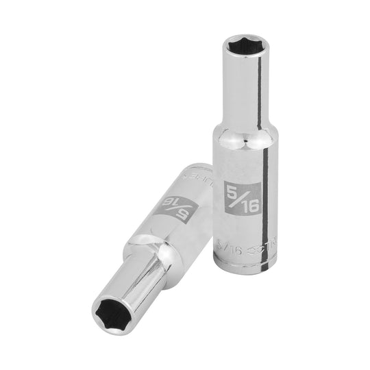 D-3810-HL Dado largo de 5/16", 6 puntas, cuadro 3/8", Truper