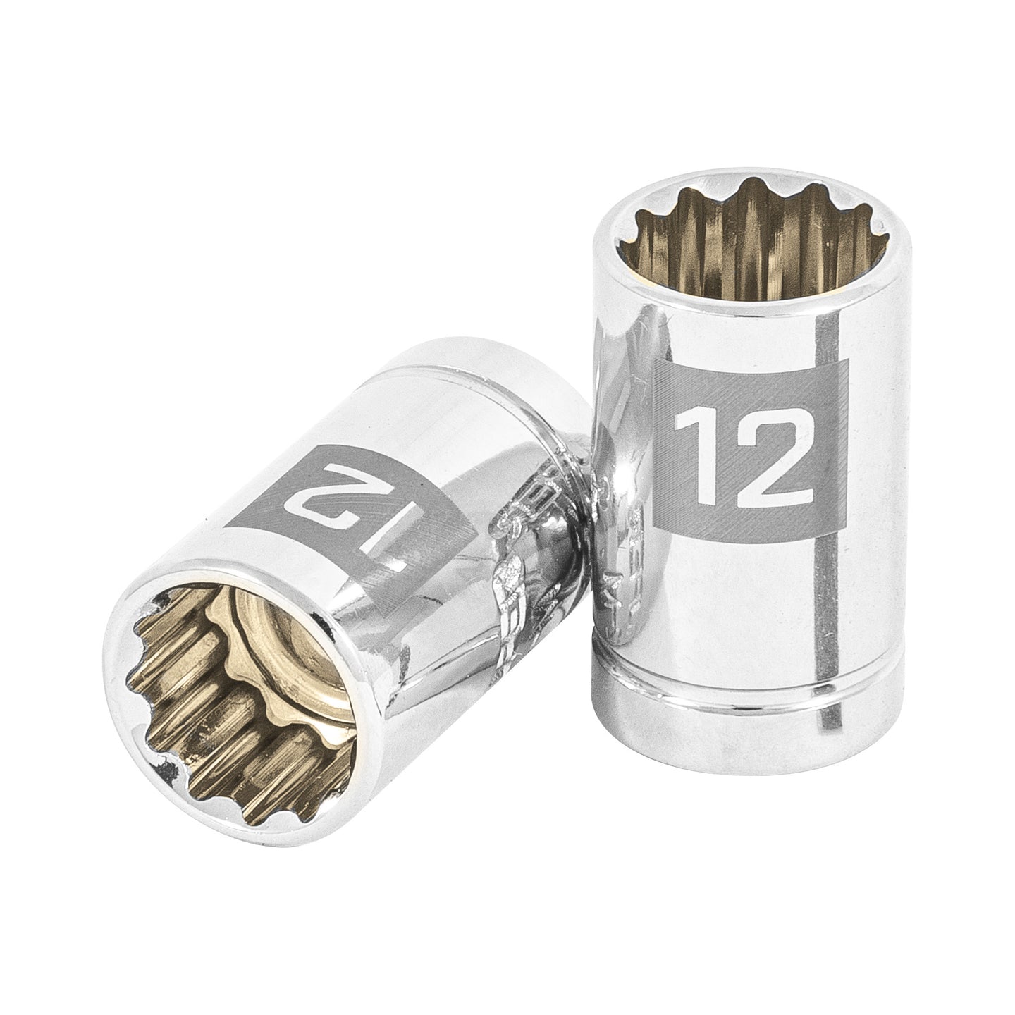D-3812-M Dado de 12 mm, 12 puntas, cuadro 3/8", Truper