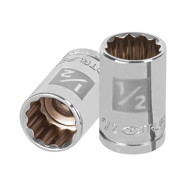 D-3816 Dado de 1/2", 12 puntas, cuadro 3/8", Truper