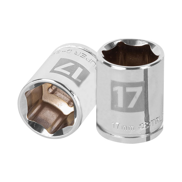 D-3817-HM Dado de 17 mm, 6 puntas, cuadro 3/8", Truper