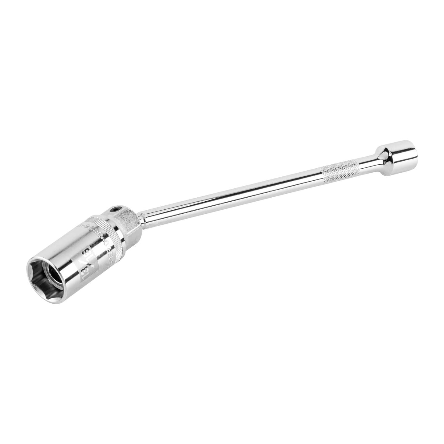 D-3826-BE10 Dado p/bujías cuadro 3/8" articulado 13/16", extensión 10"