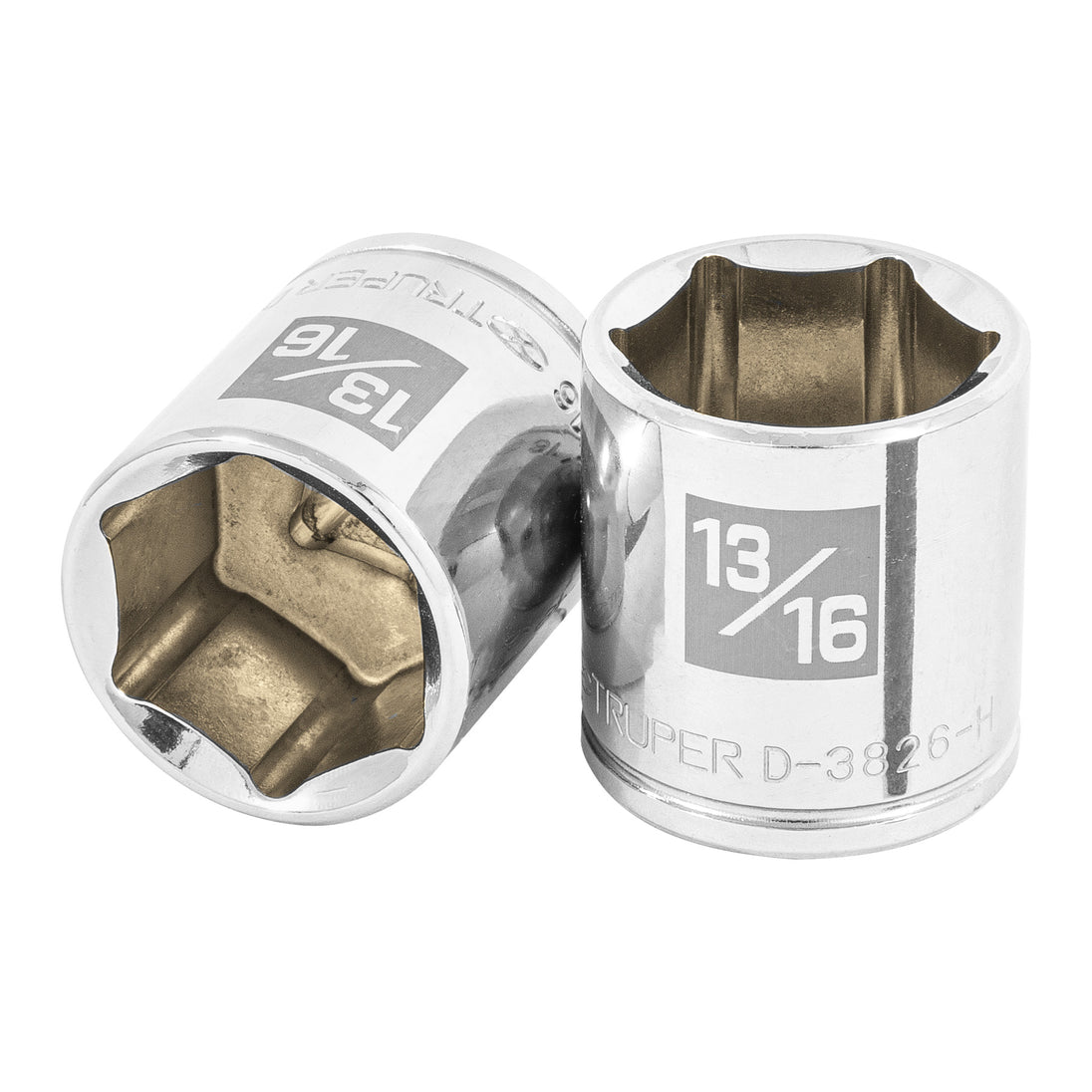 D-3826-H Dado de 13/16", 6 puntas, cuadro 3/8", Truper