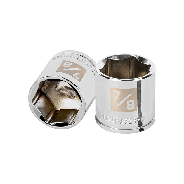 D-3828-H Dado de 7/8", 6 puntas, cuadro 3/8", Truper