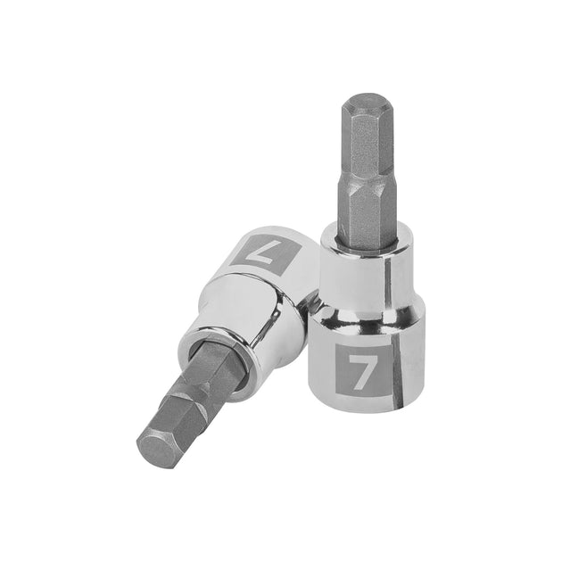 D-4990-7M Dado punta hexagonal de 7 mm, cuadro 3/8", Truper