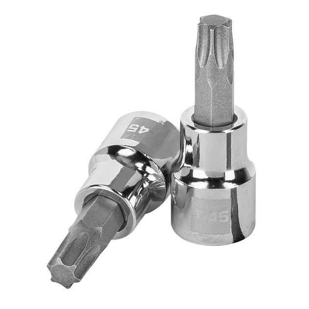 D-523945-W Dado punta torx T-45, cuadro 3/8", Truper