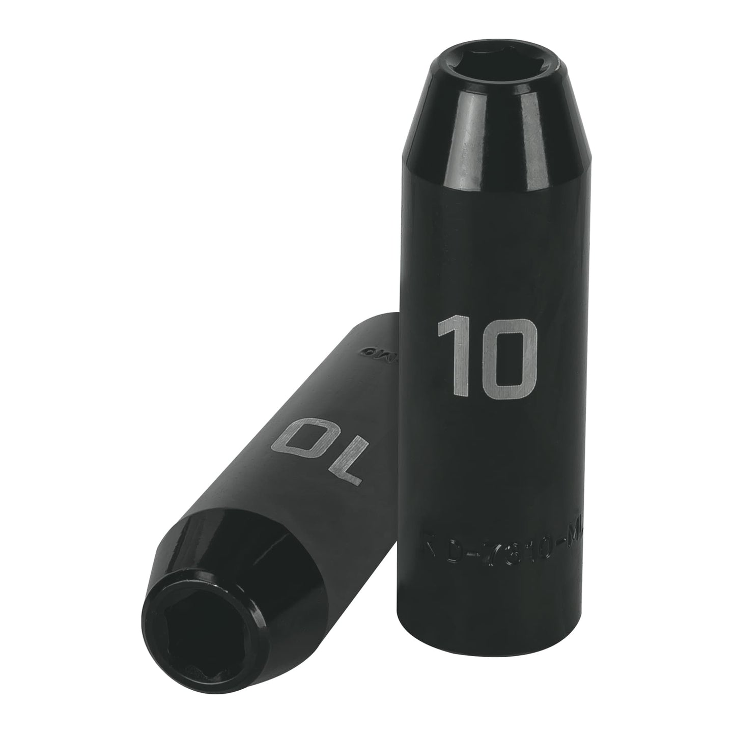 D-7310-ML Dado largo cuadro 1/2" de impacto 6 puntas de 10 mm, Truper