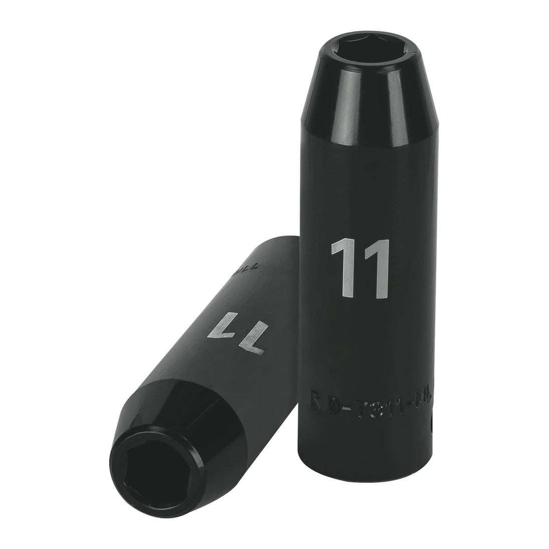 D-7311-ML Dado largo cuadro 1/2" de impacto 6 puntas de 11 mm, Truper