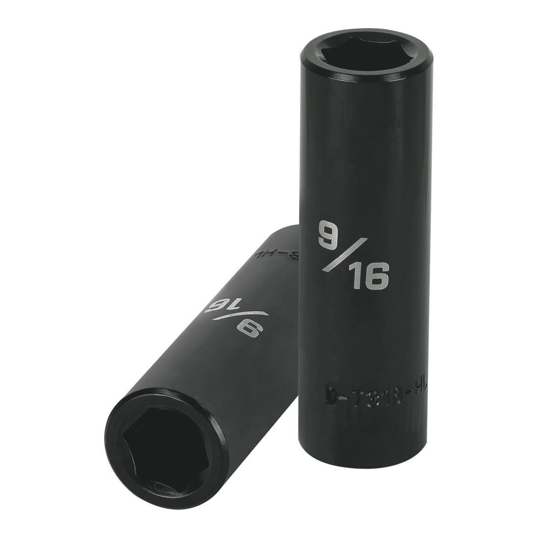 D-7318-HL Dado largo impacto de 9/16", 6 puntas, cuadro 1/2", Truper