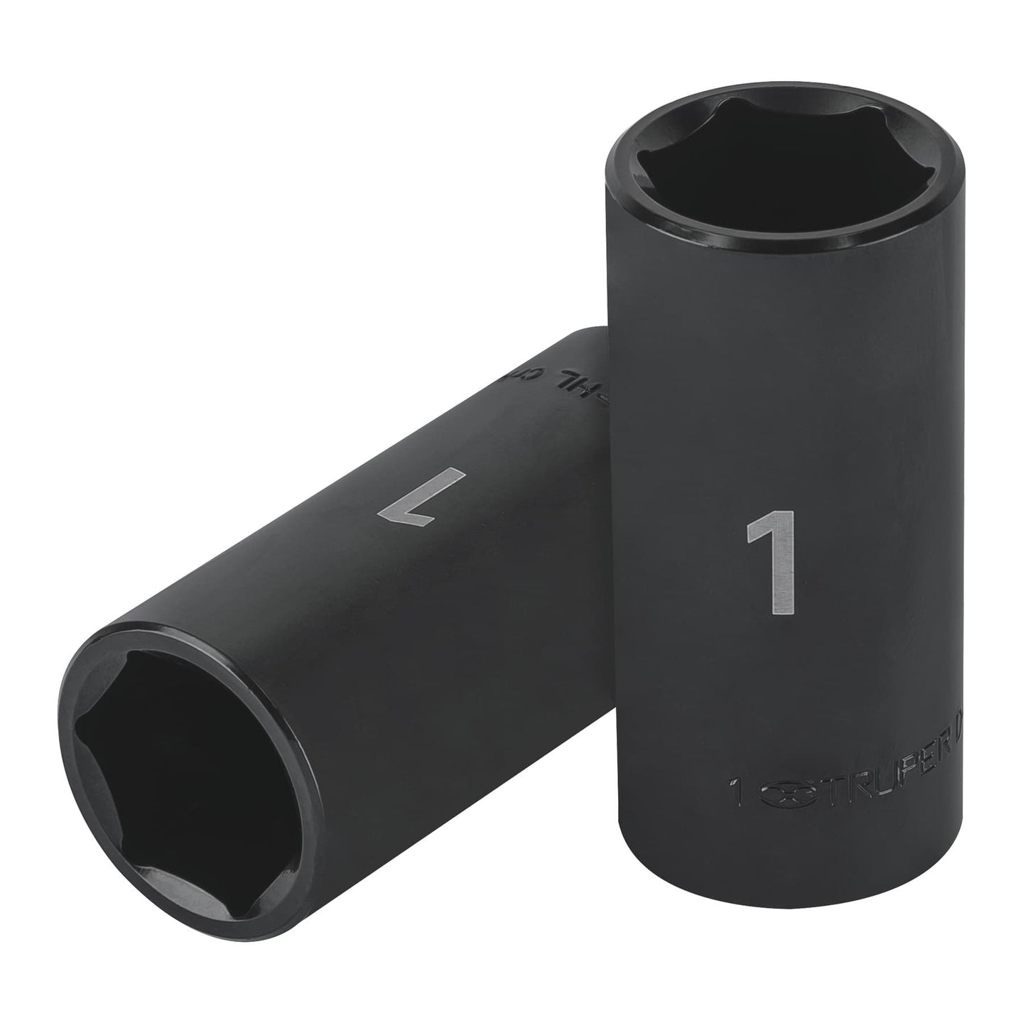 D-7332-HL Dado largo impacto de 1", 6 puntas, cuadro 1/2", Truper