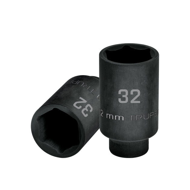 D-7332-ML Dado largo impacto de 32 mm, 6 puntas, cuadro 1/2", Truper
