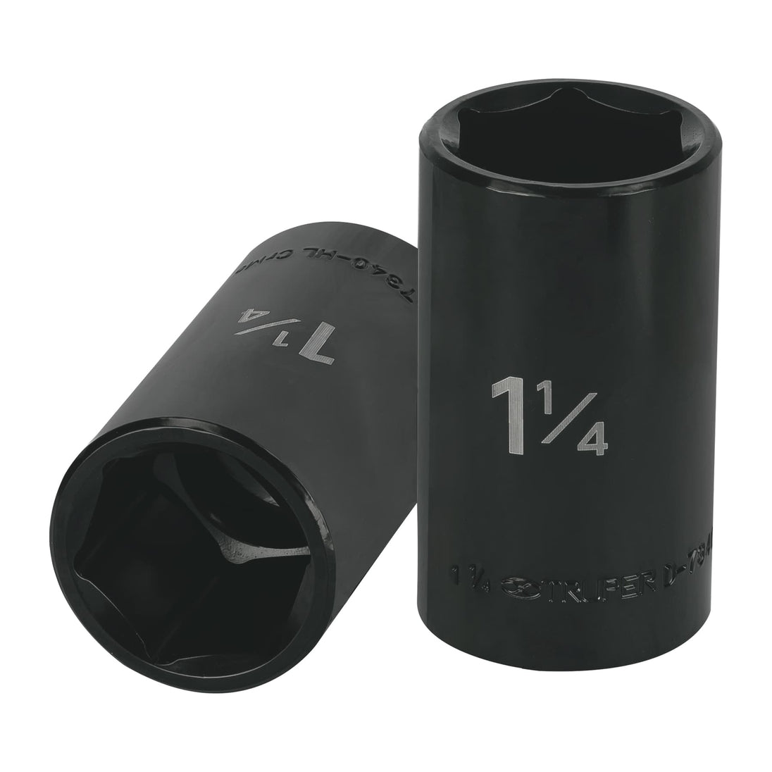 D-7340-HL Dado largo impacto de 1-1/4", 6 puntas, cuadro 1/2", Truper