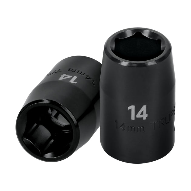 D-7414-M Dado cuadro 1/2" de impacto 6 puntas de 14 mm, Truper