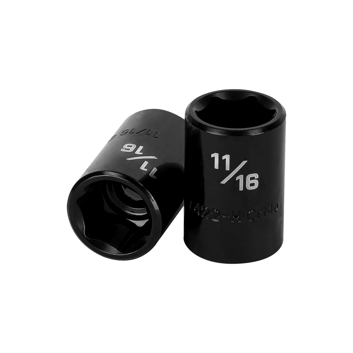 D-7422-H Dado de impacto de 11/16", 6 puntas, cuadro 1/2", Truper