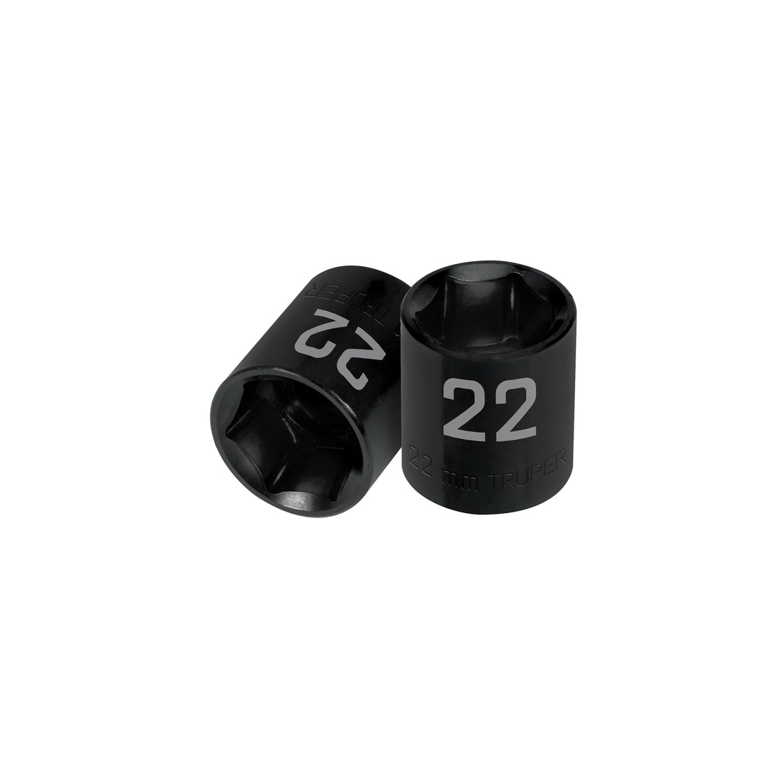 D-7422-M Dado de impacto de 22 mm, 6 puntas, cuadro 1/2", Truper
