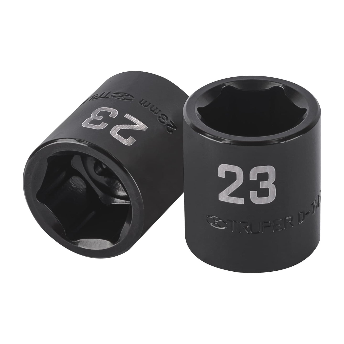 D-7423-M Dado de impacto de 23 mm, 6 puntas, cuadro 1/2", Truper