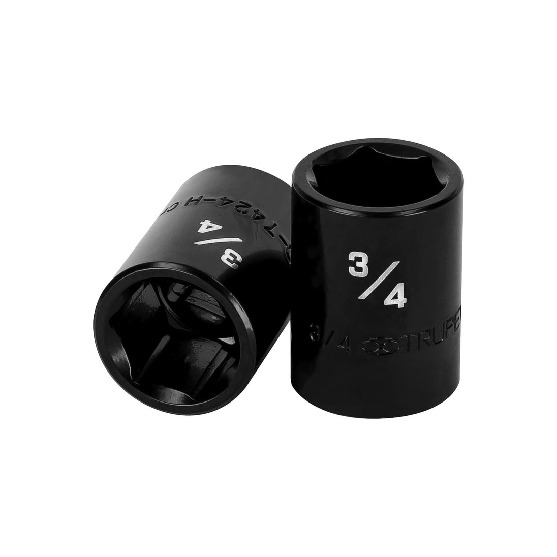 D-7424-H Dado de impacto de 3/4", 6 puntas, cuadro 1/2", Truper
