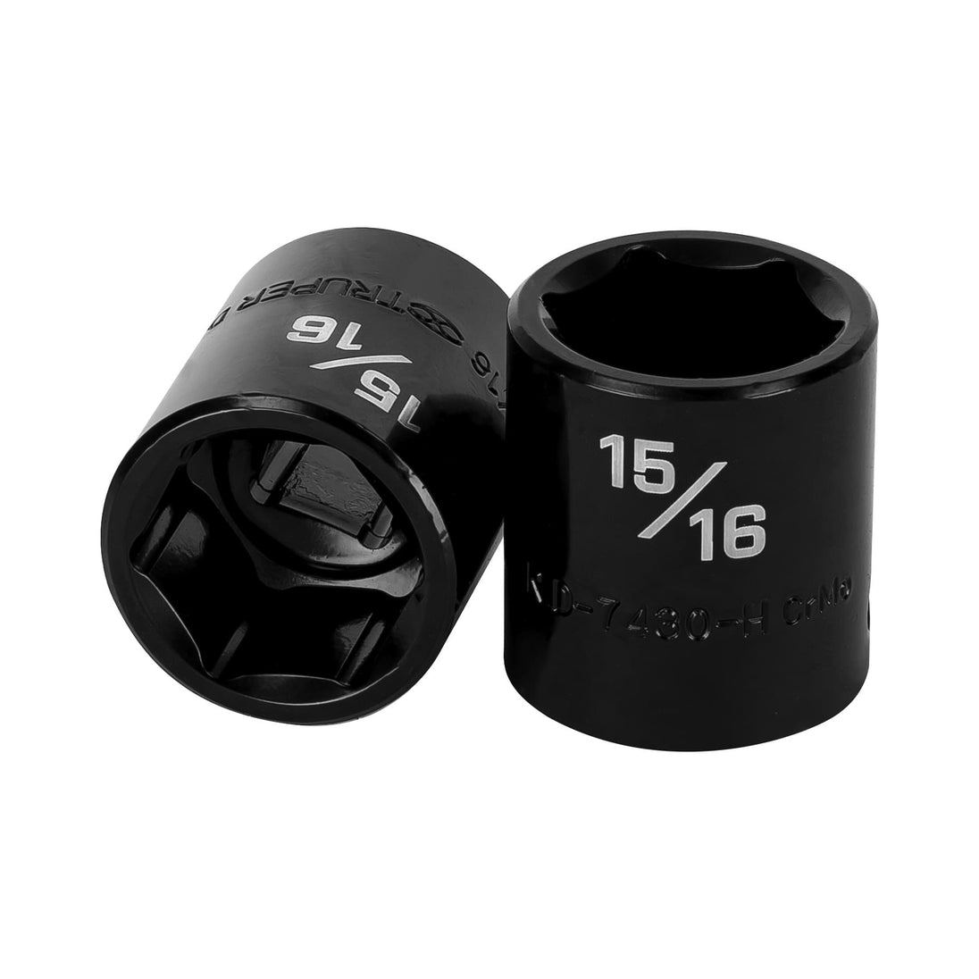 D-7430-H Dado de impacto de 15/16", 6 puntas, cuadro 1/2", Truper