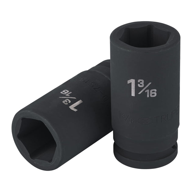 D-7519-L Dado largo de impacto de 1-3/16", 6 puntas, cuadro 3/4"
