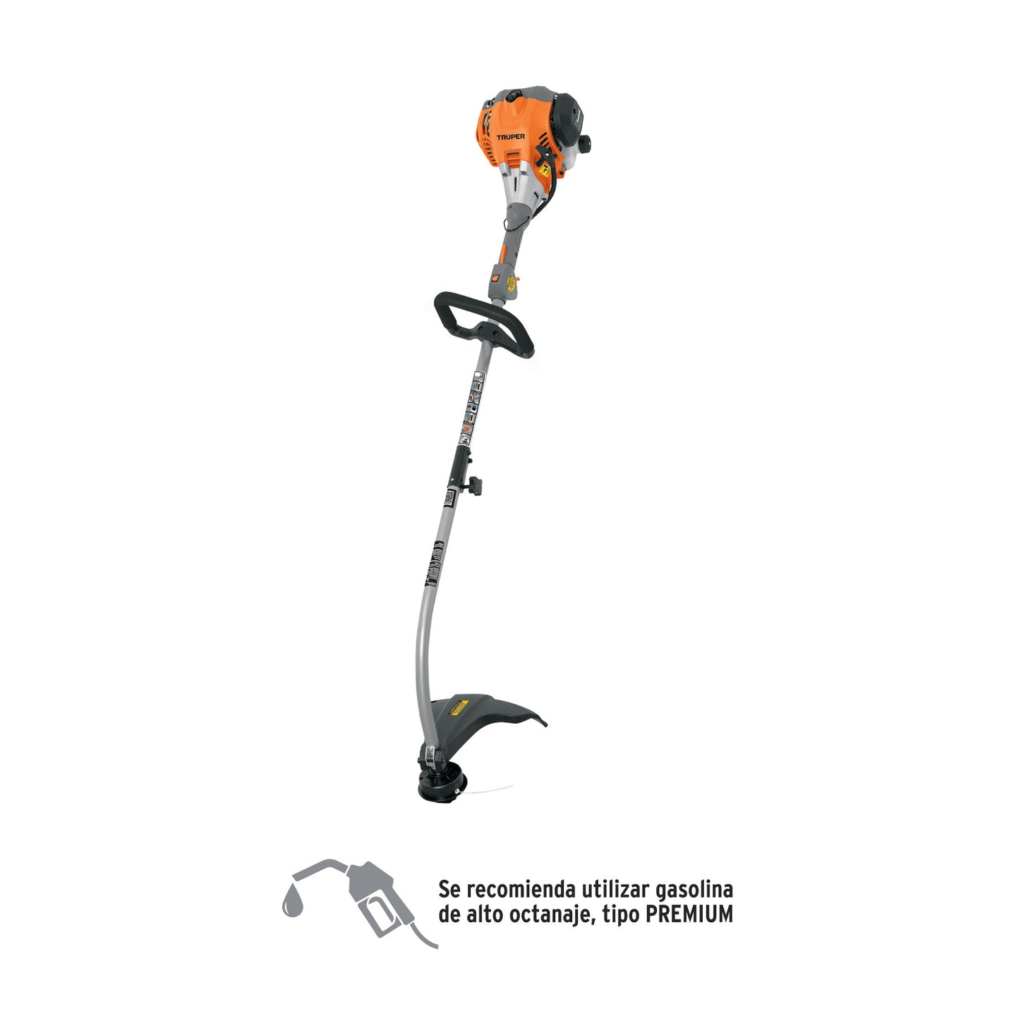 DES-30C Desbrozadora a gasolina 30cc mango tipo "D", 17"corte, curva