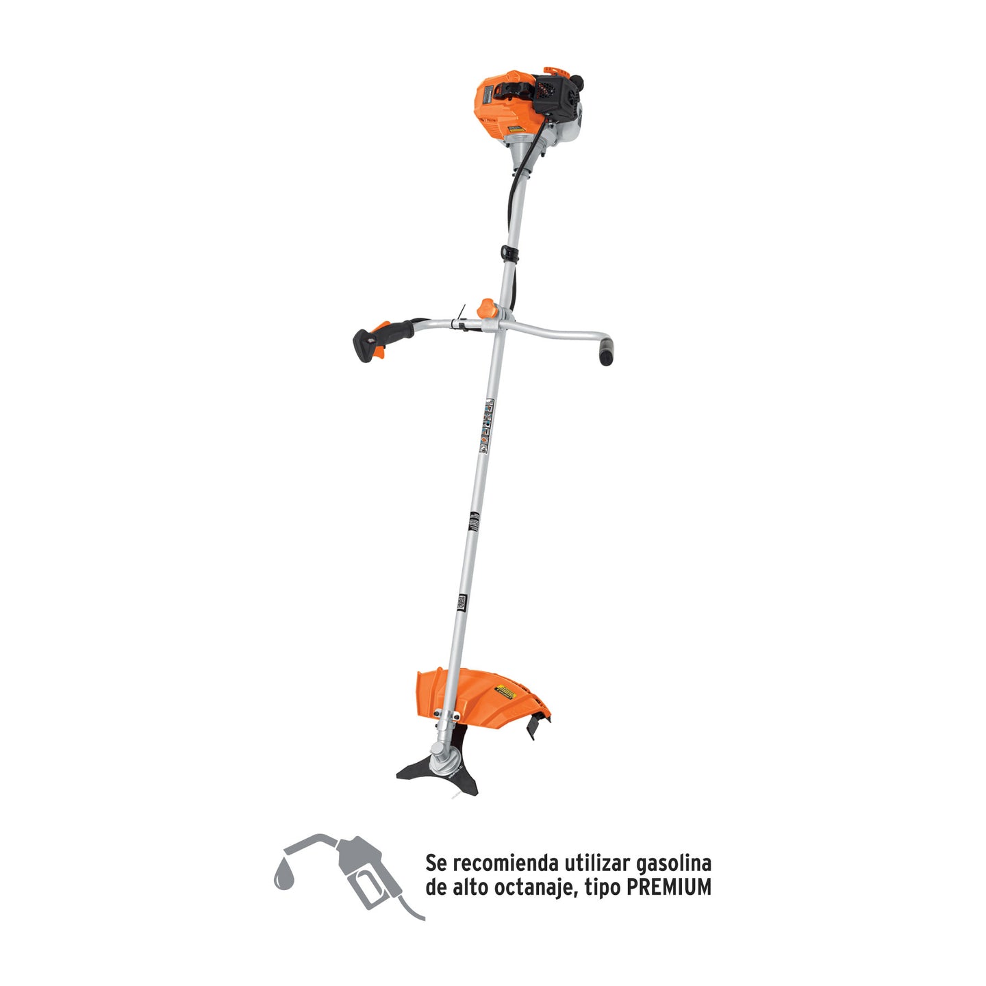 DES-330 Desmalezadora a gasolina 33 cc mango tipo "bici", 18" corte