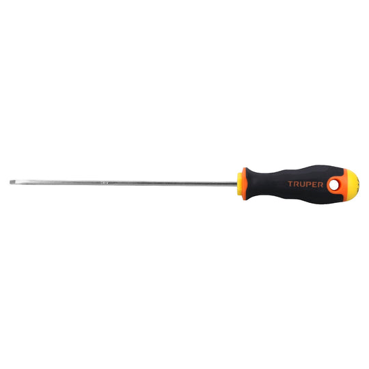 DG-1/8X6B Desarmador cabinet 1/8" x 6" mango Comfort Grip, Truper