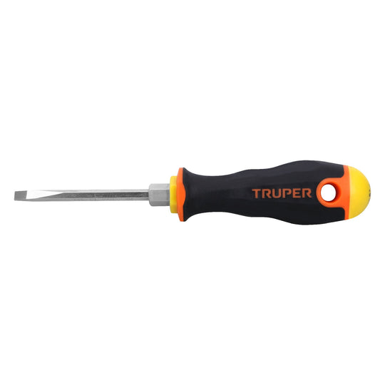 DG-3/16X3B Desarmador cabinet 3/16 x 3" mango Comfort Grip, Truper