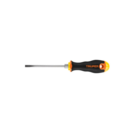 DG-3/16X4B Desarmador cabinet 3/16" x 4" mango Comfort Grip, Truper