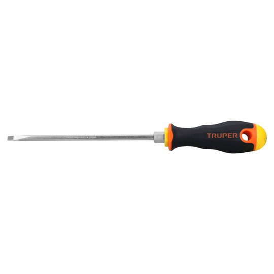 DG-3/16X6B Desarmador cabinet 3/16" x 6" mango Comfort Grip, Truper