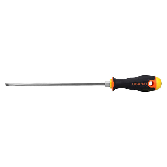 DG-3/16X8B Desarmador cabinet 3/16" x 8" mango Comfort Grip, Truper