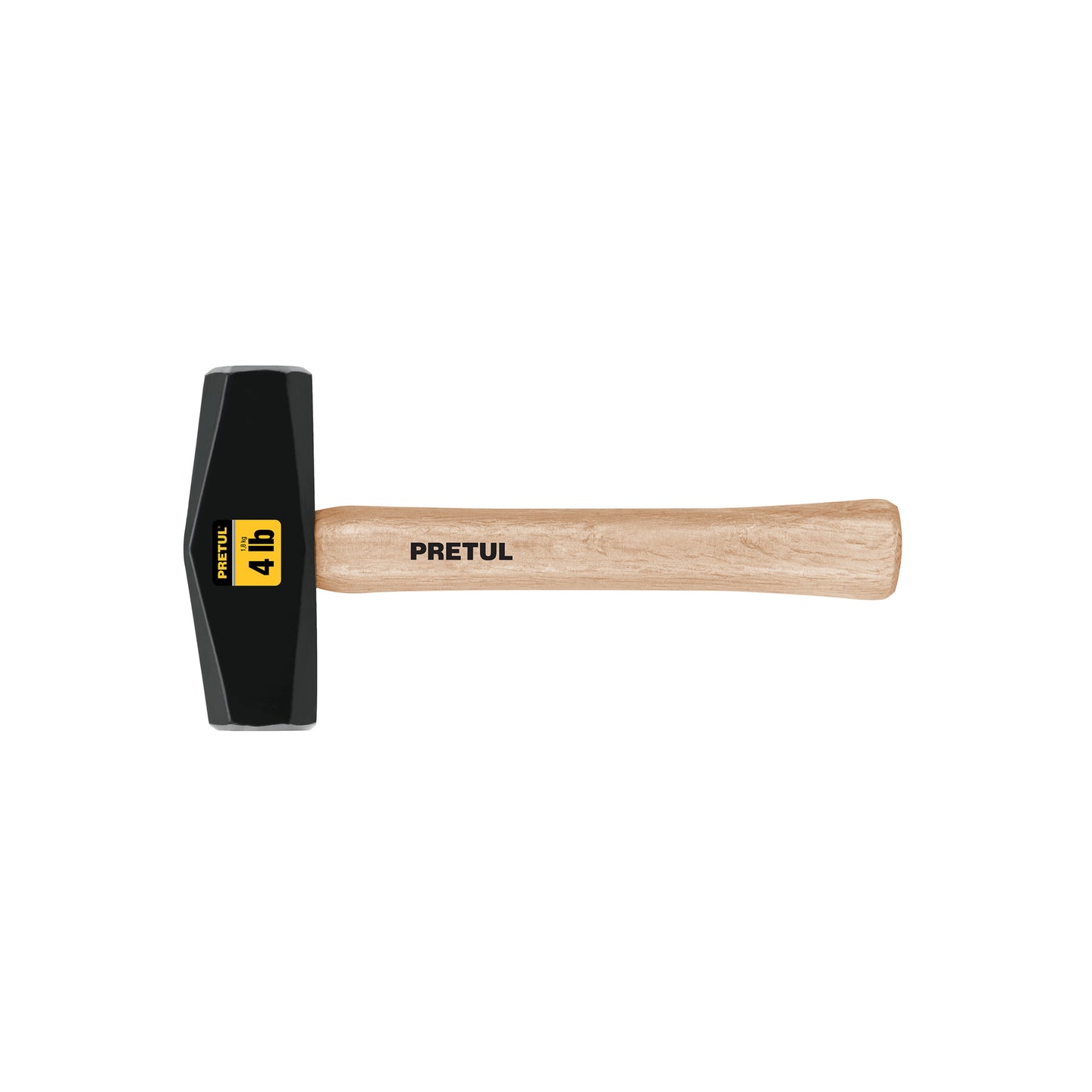 DHT-4P Marro tipo Nevada 4 lbs. mango 10-3/4", PRETUL