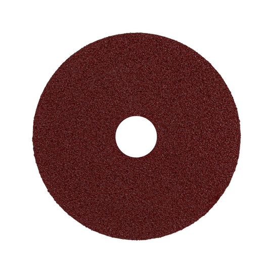 DILF-450 Disco de lija 4-1/2" con respaldo de fibra, grano 50, TRUPER