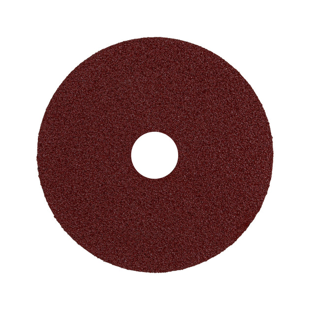 DILF-450 Disco de lija 4-1/2" con respaldo de fibra, grano 50, TRUPER