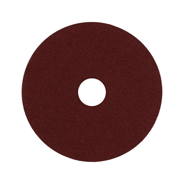 DILF-480 Disco de lija 4-1/2" con respaldo de fibra, grano 80, TRUPER