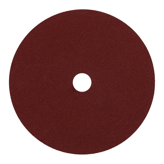 DILF-7120 Disco de lija de 7" con respaldo de fibra, grano 120, TRUPER