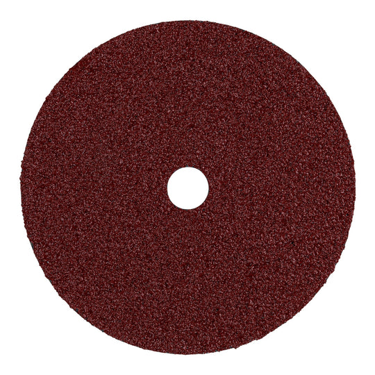 DILF-724 Disco de lija de 7" con respaldo de fibra, grano 24, TRUPER