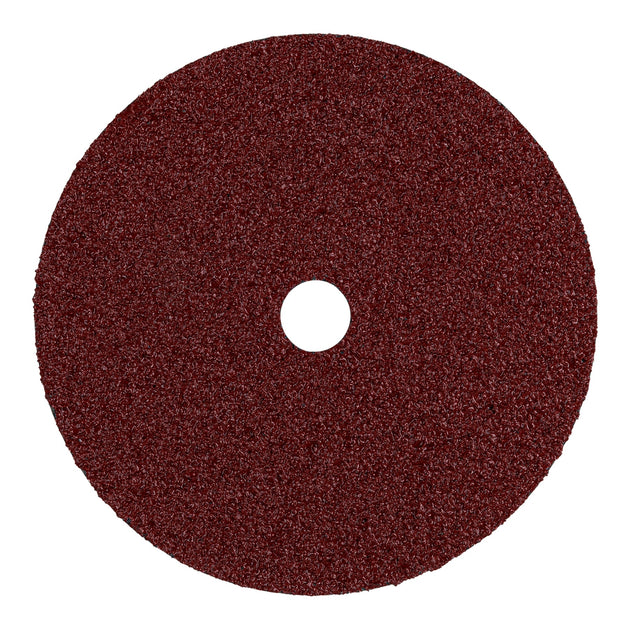 DILF-736 Disco de lija de 7" con respaldo de fibra, grano 36, TRUPER