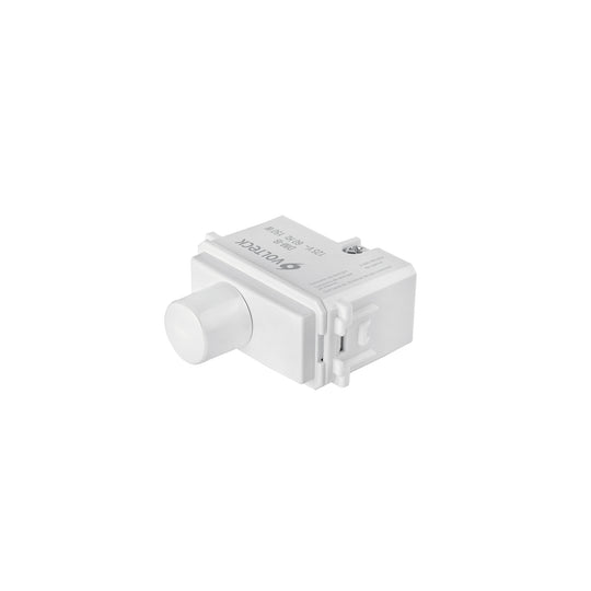 DIM-IB Dimmer giratorio, línea Italiana, color blanco