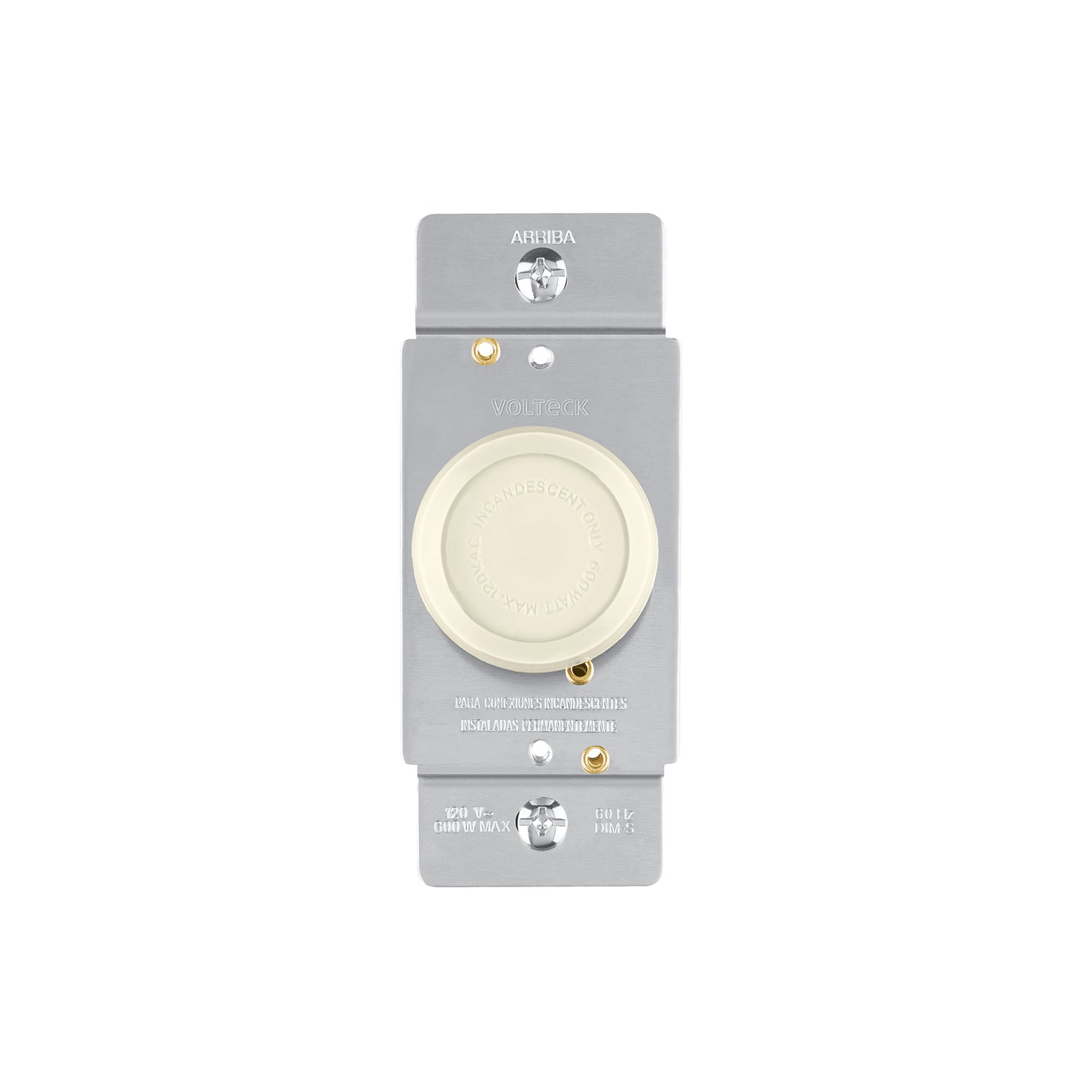 DIM-S Atenuador de luz giratorio, Standard, marfil