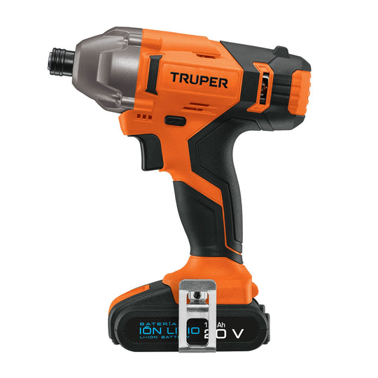 DIMI-20A Destornillador de impacto 1/4", 20V, 1 batería 2Ah, PRO