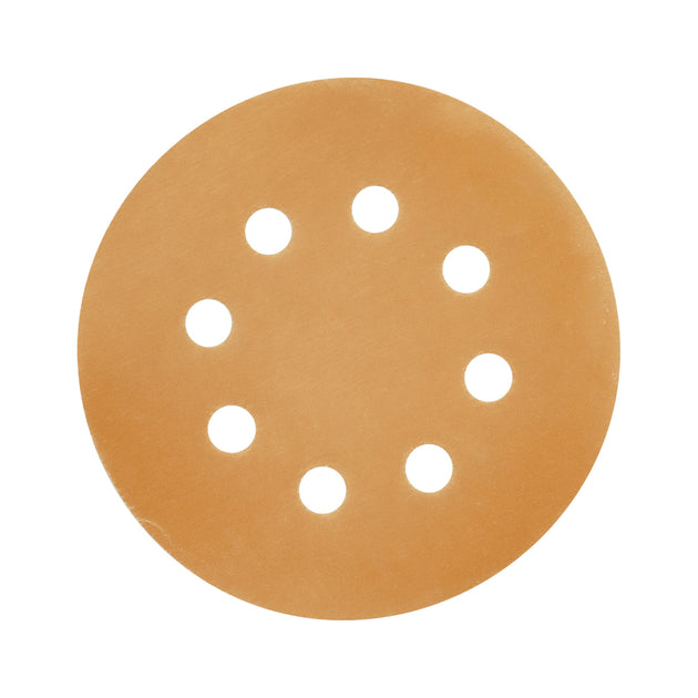 DIRO-540 Paquete con 5 discos de lija 5" grano 400, 8 perforaciones