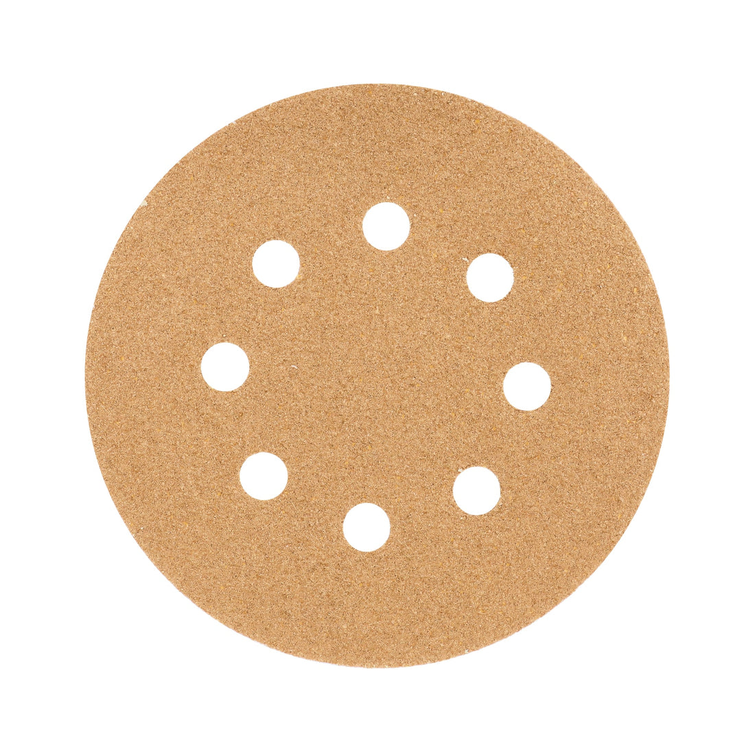 DIRO-56 Paquete con 5 discos de lija 5" grano 60, 8 perforaciones