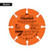 Disco Corte Truper DITU-30 Carburo Tungsteno 3" Multi-material