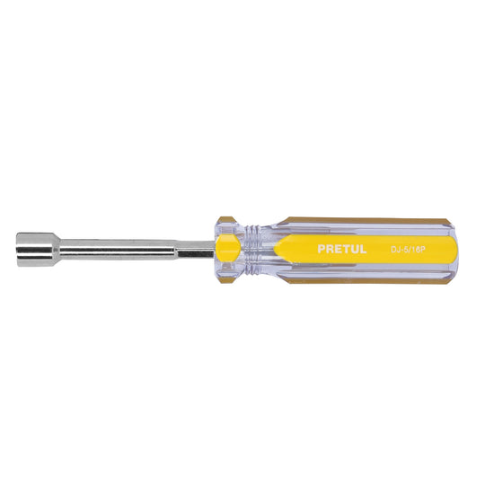 DJ-5/16P Desarmador de caja 5/16" mango de PVC, PRETUL