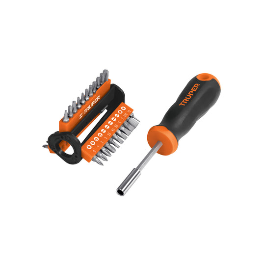 DMP-33 Desarmador multipunta con 33 puntas, Truper