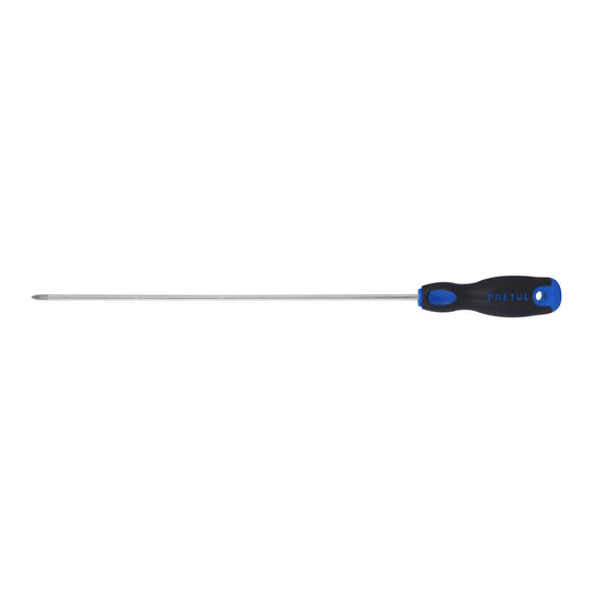 DP-1/8X8BP Desarmador de cruz 1/8" x 8" mango Comfort Grip, PRETUL