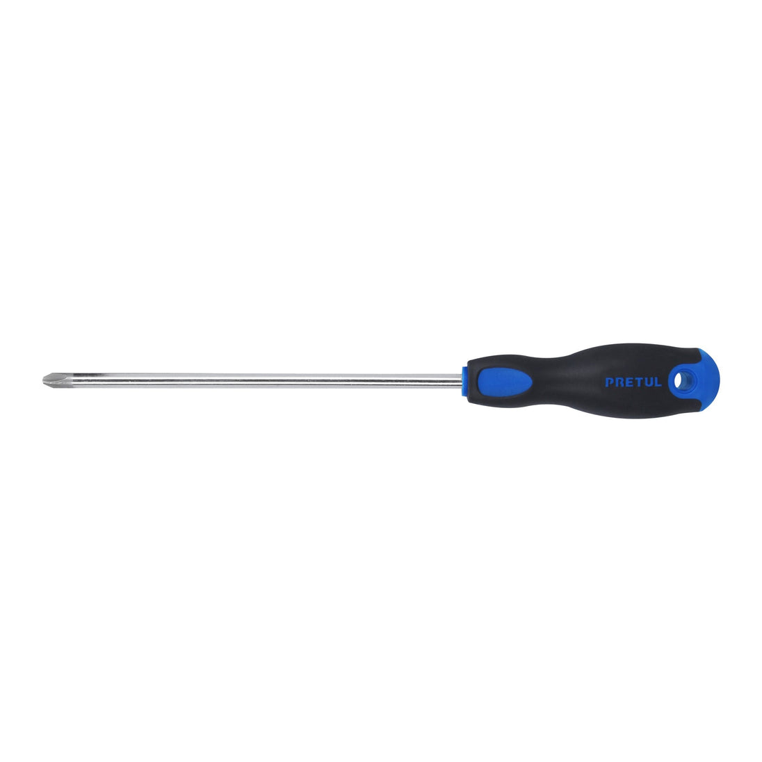 DP-5/16X8BP Desarmador de cruz 5/16" x 8" mango Comfort Grip, PRETUL