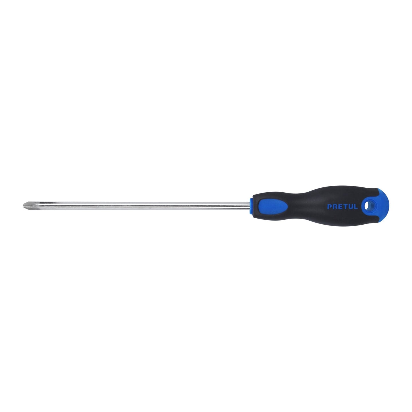 DP-5/16X8BP Desarmador de cruz 5/16" x 8" mango Comfort Grip, PRETUL